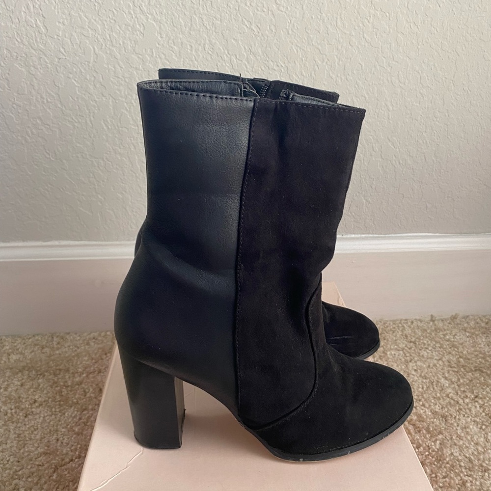 Black boot